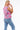 The Grady Top - Party Vines Pink
