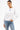 The Peggy Sweatshirt - White with Penn State Navy