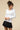 The Jean Polo - White/Black