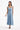The Diana Dress - Hydrangea Stripe