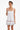 The Lucille Dress - White/Macaroon/Boxwood/Butter