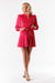 The Palmer Dress - Raspberry Velvet