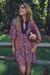 Tailgate Collection Tory Dress - Auburn Floral Orange