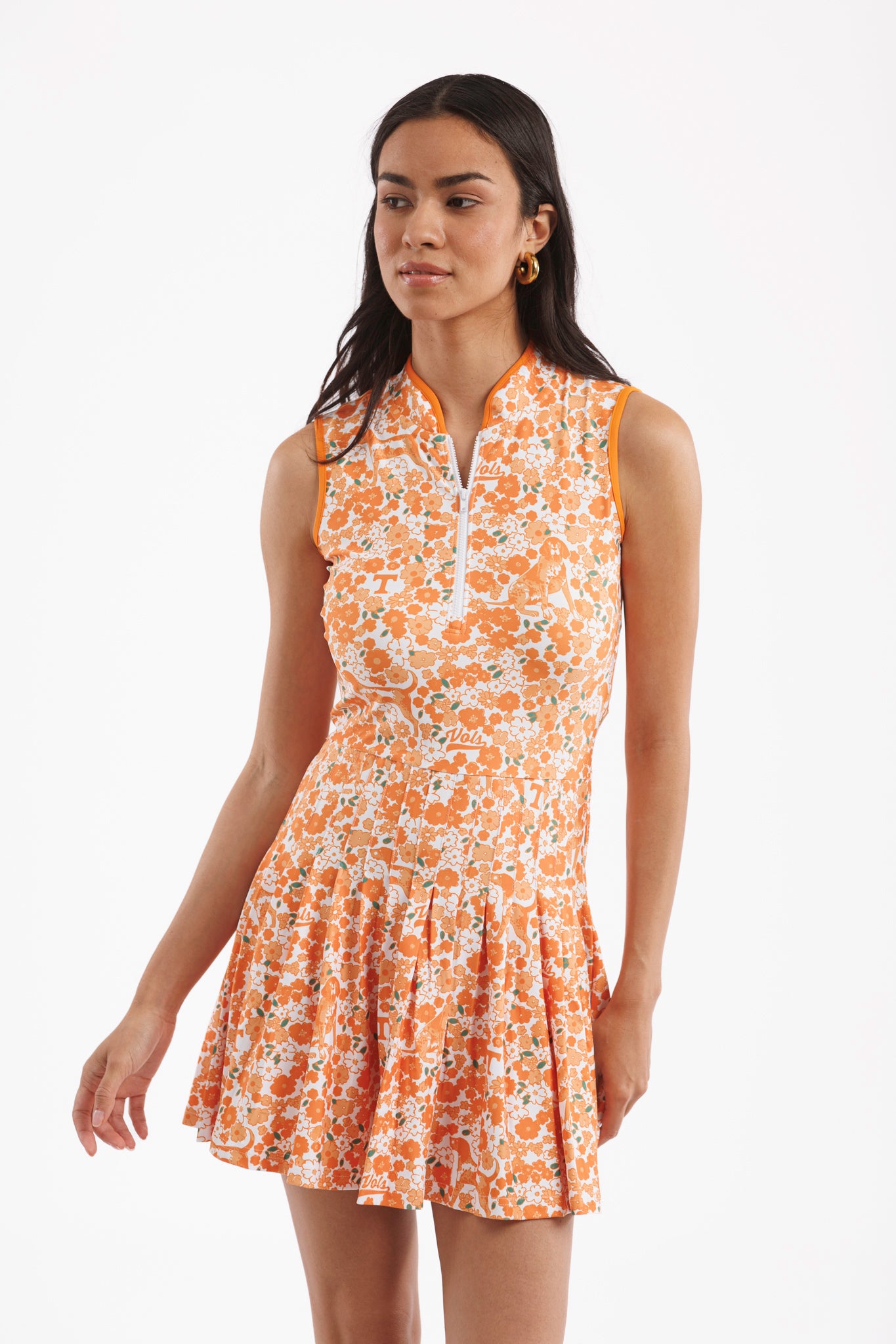 Tailgate Collection Mackenzie Dress - Volunteers Poppies