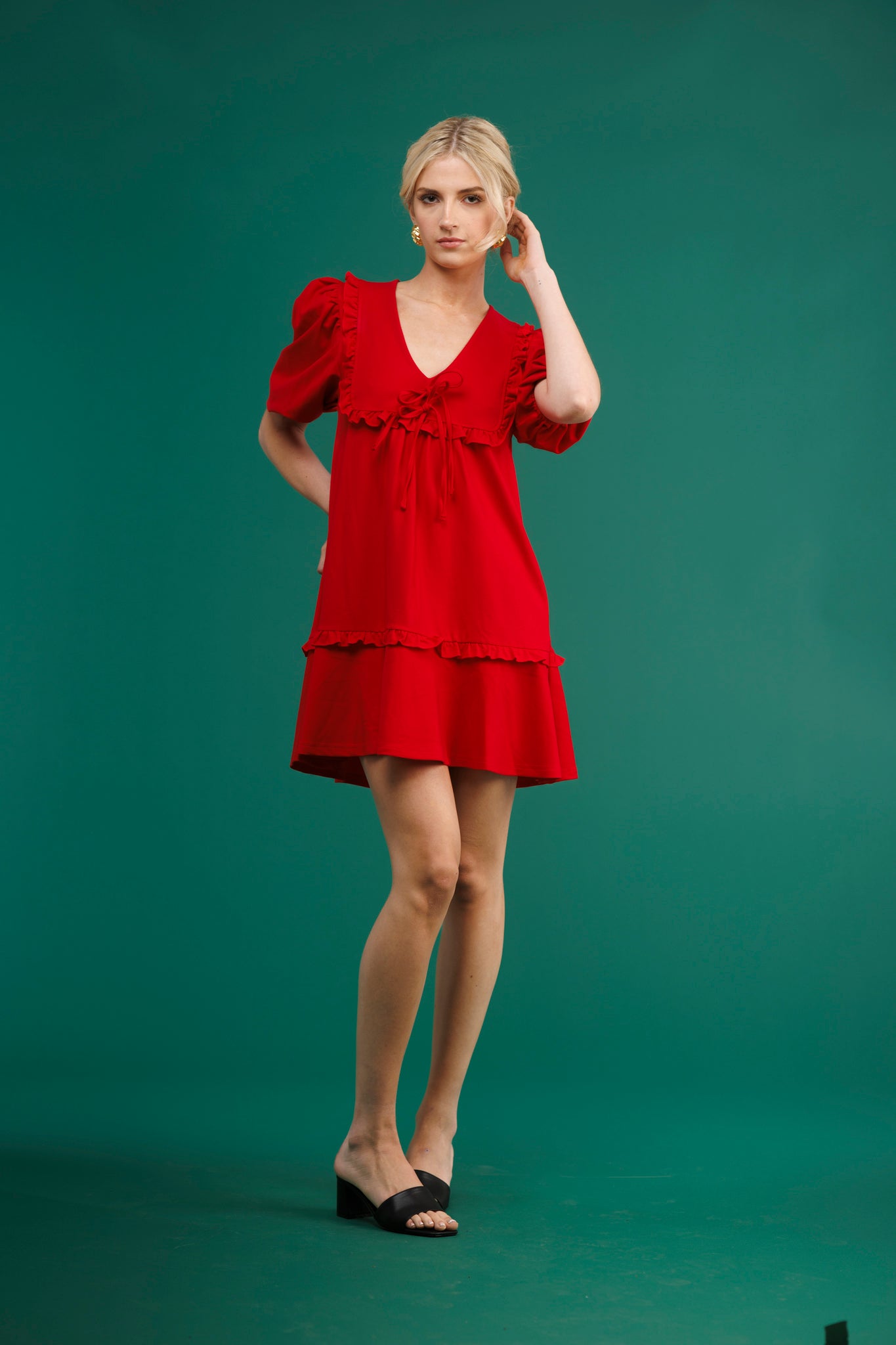 The Mercedes Dress - Red