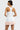 Mae Tank - White/Melon Stripe