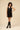 The Dorothy Ponte Dress - Black