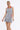 Easton Dress - White Navy Stripe
