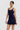 Mae Tank - Navy/White