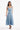 The Diana Dress - Hydrangea Stripe